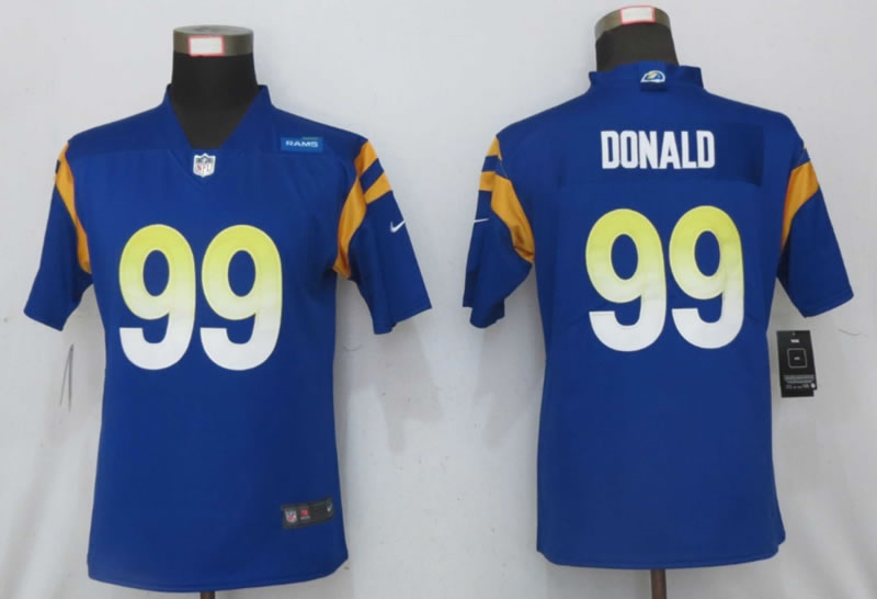 Women Nike Los Angeles Rams 99 Donald Royal Vapor Limited Jersey,We sell and wholesale Women Nike Los Angeles Rams 99 Donald Royal Vapor Limited Jersey on line form chian!